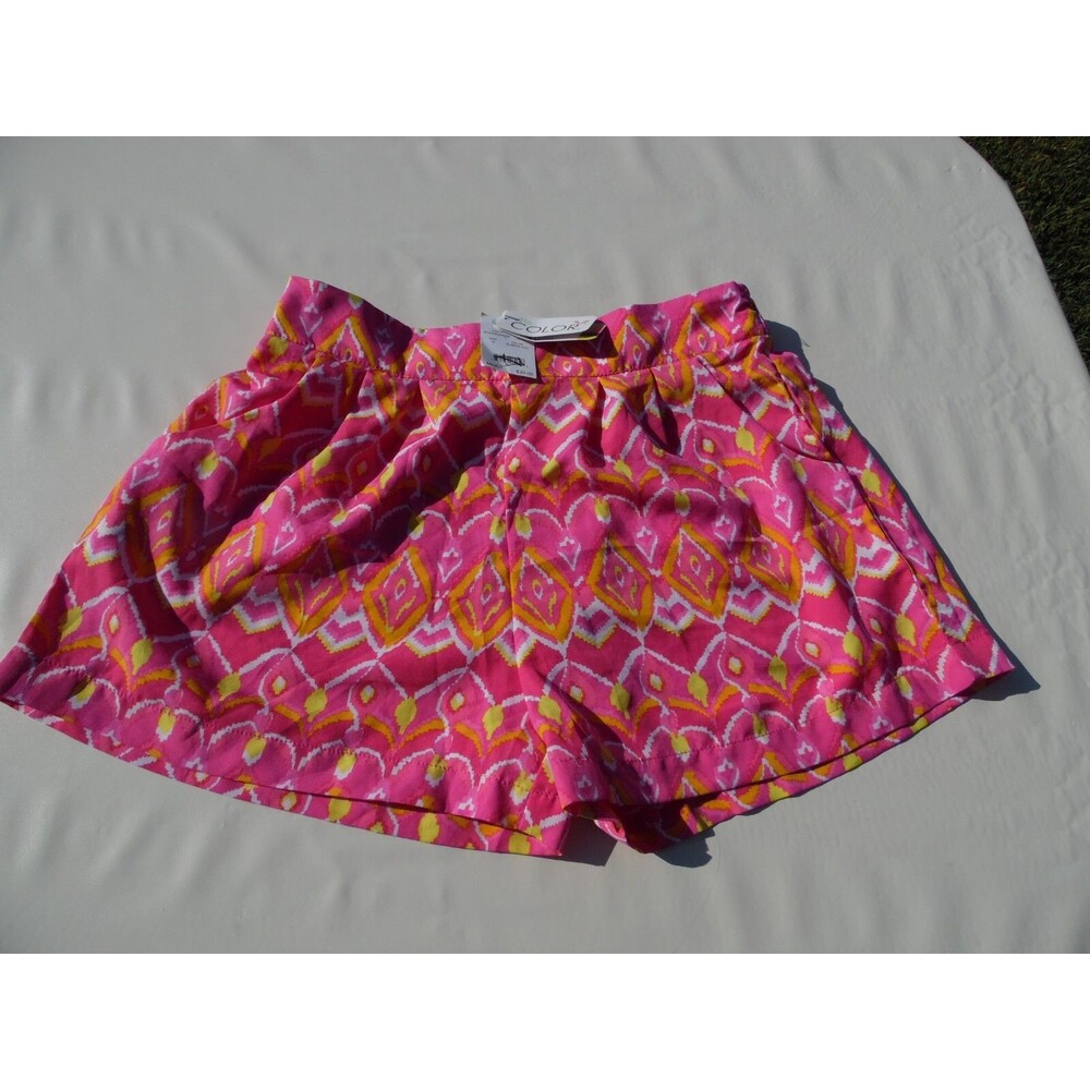 All For Colors Women Pink Shorts M